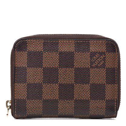 Louis Vuitton Damier Ebene Zippy Coin Purse 1 of 8
