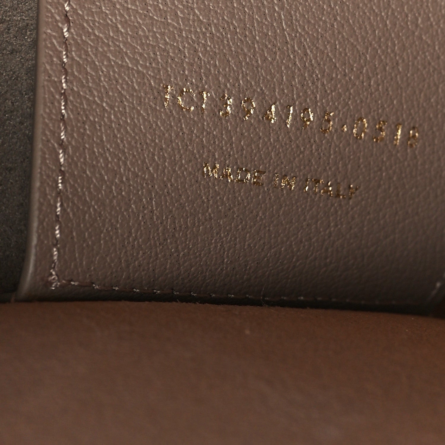 Saint Laurent Calfskin Large Shopping Tote Dark Beige 8 of 12
