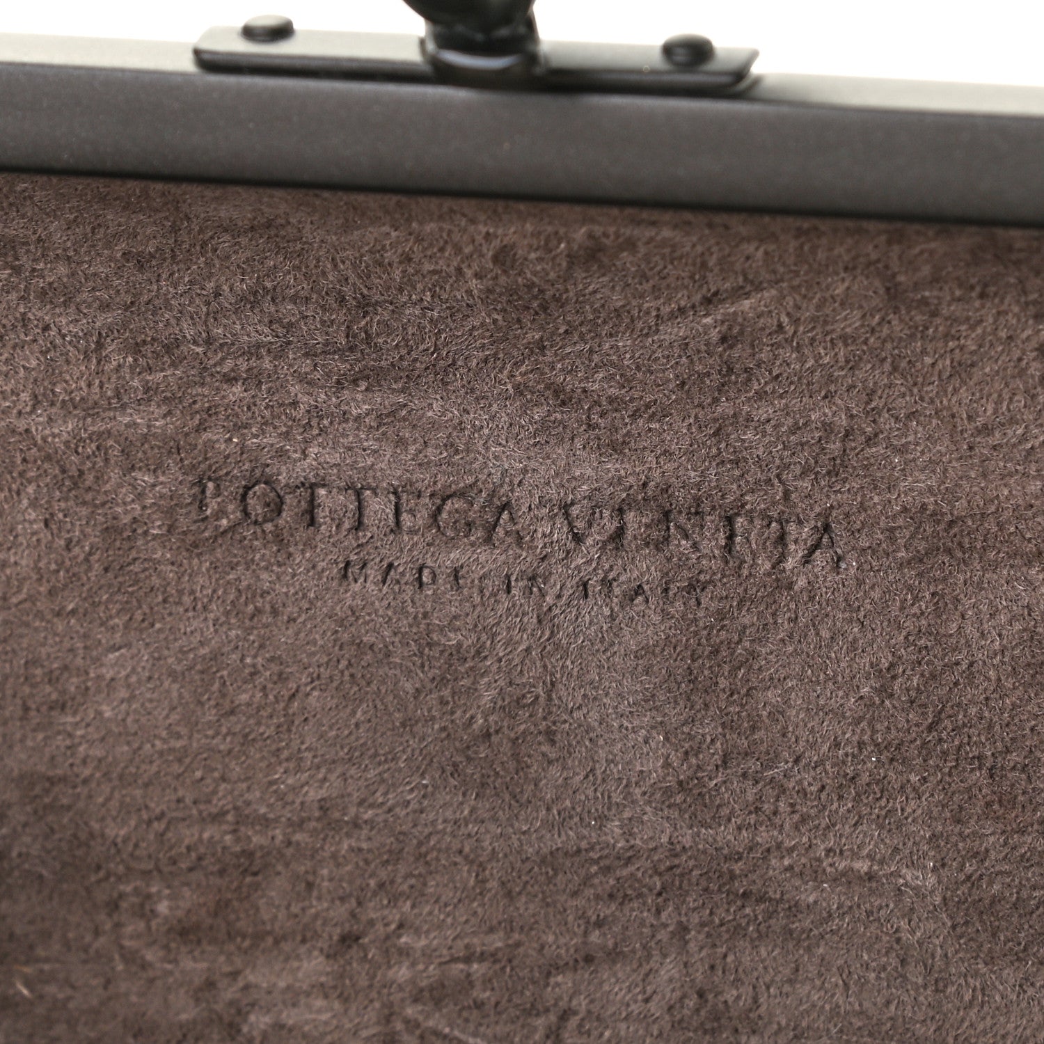 Bottega Veneta Metallic Cage Knot Clutch Gold 6 of 9