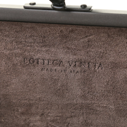 Bottega Veneta Metallic Cage Knot Clutch Gold 6 of 9
