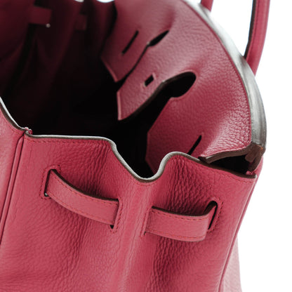 Hermes Taurillon Clemence Birkin 40 Bois de Rose 10 of 22