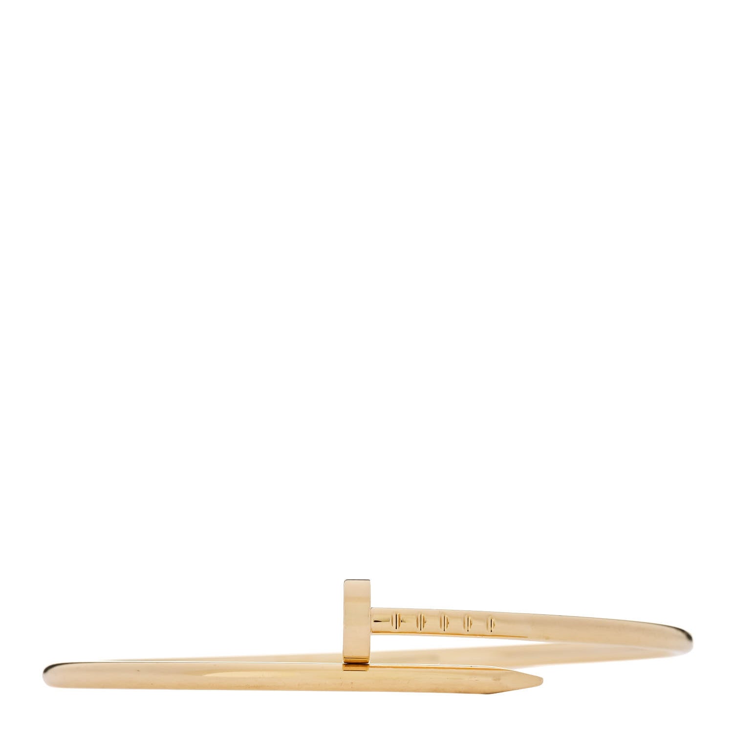 Cartier 18K Yellow Gold Small Juste Un Clou Bracelet 16 1 of 4