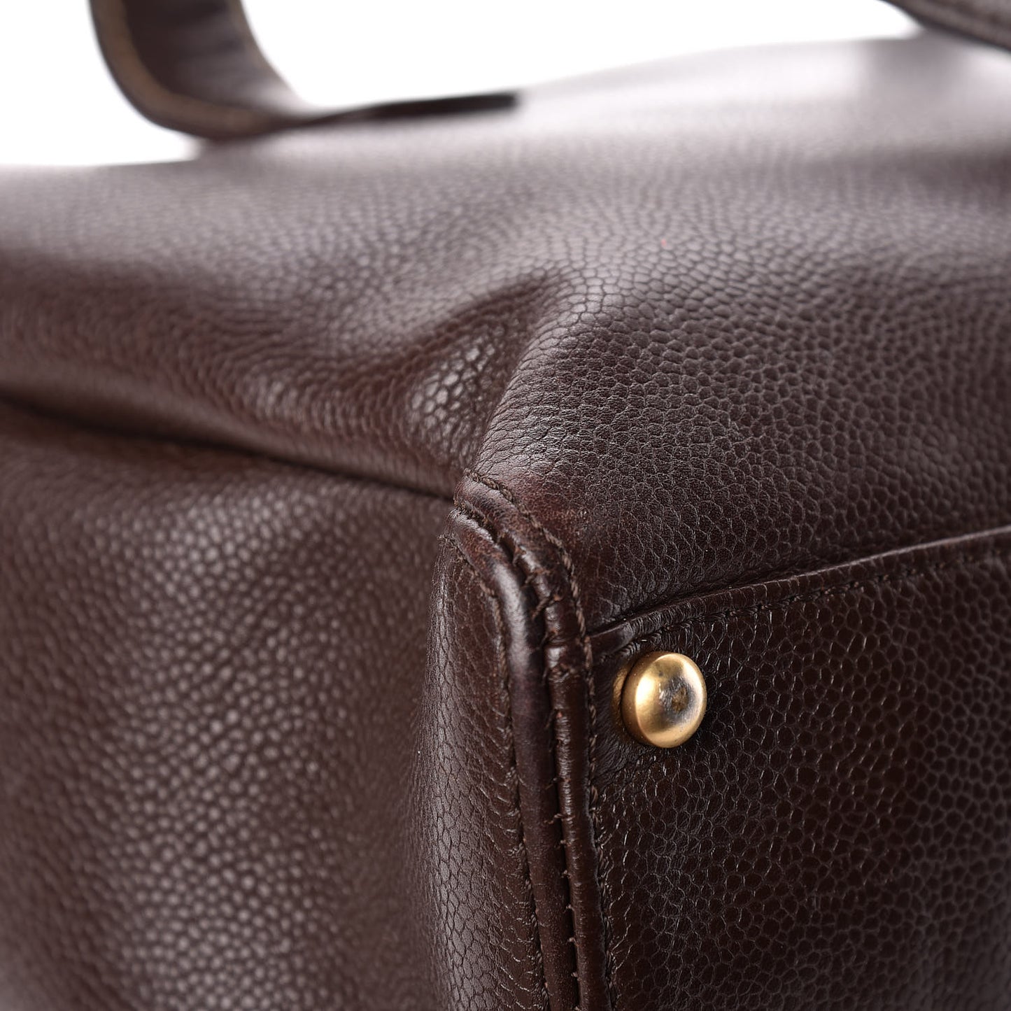 Caviar Small Tote Brown