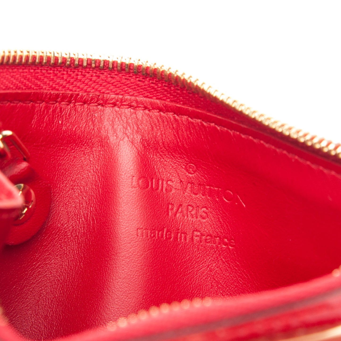Vernis Key Pouch Cherry
