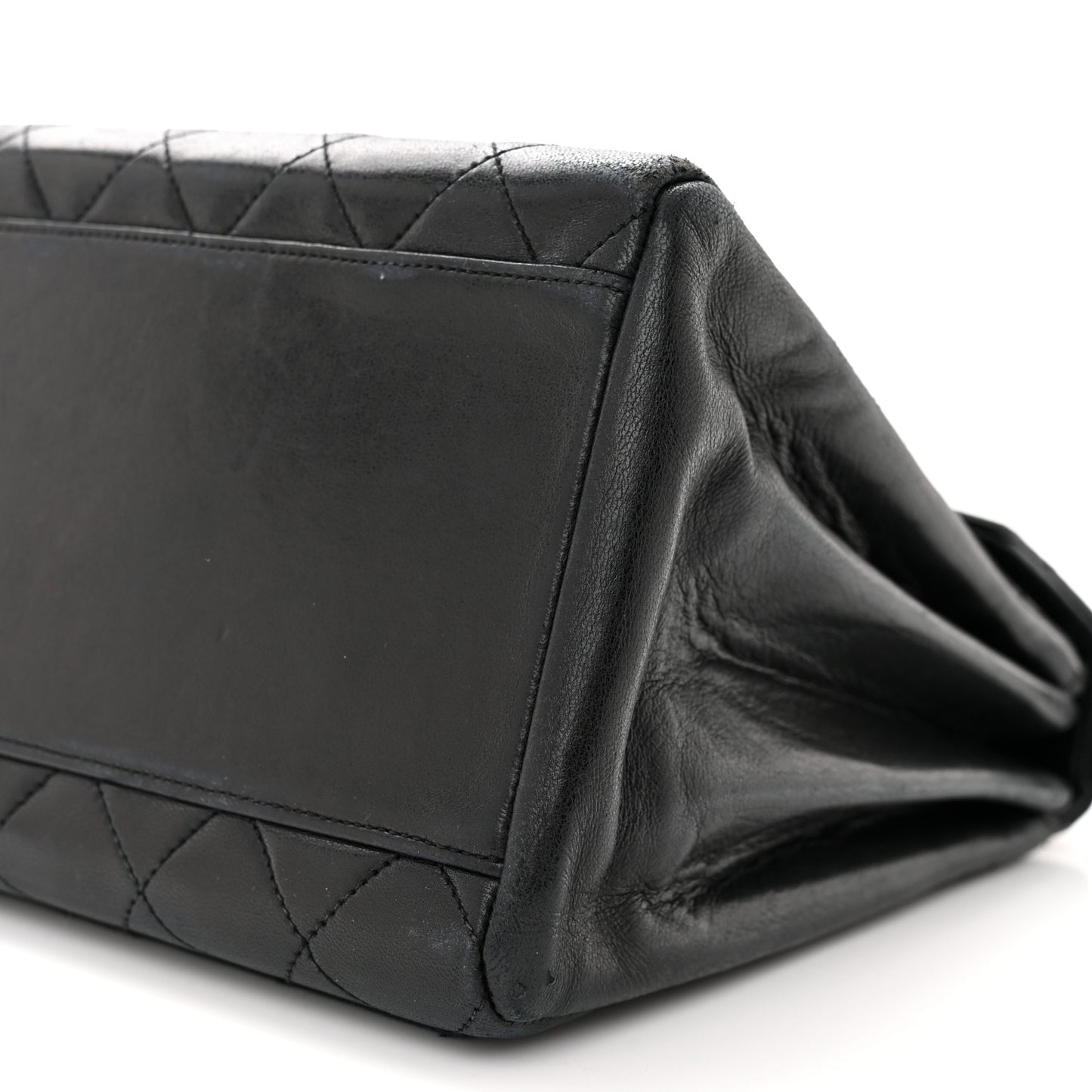 Lambskin Quilted CC Flap Bag Black