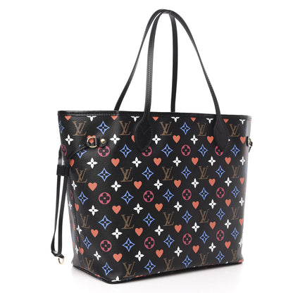Louis Vuitton Game On Neverfull MM Black 3 of 10