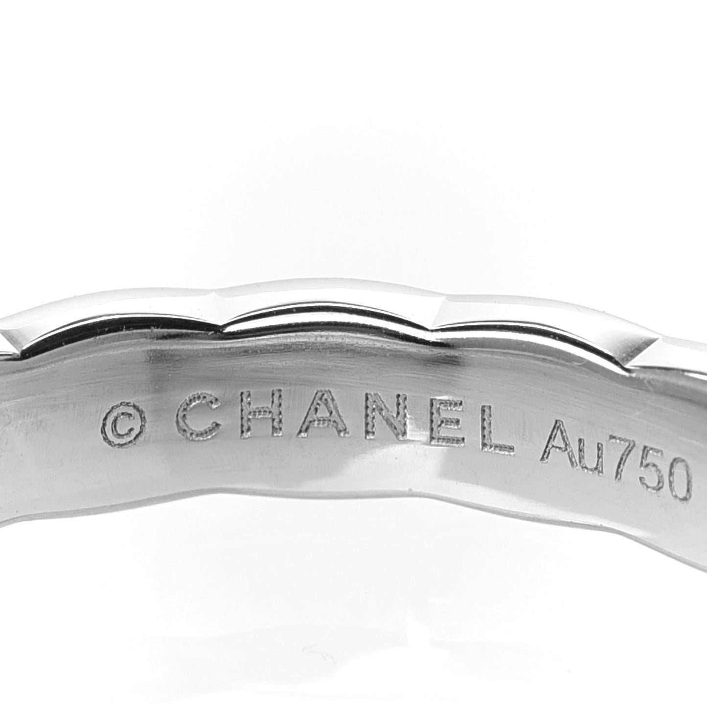 18K White Gold Mini Coco Crush Ring 55 7.25