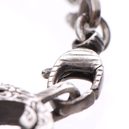 Gucci Sterling Silver Interlocking G Chain Bracelet 6 of 7