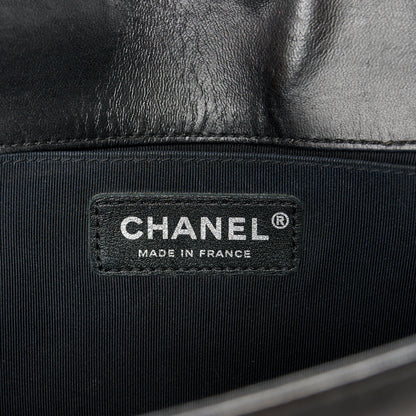 Chanel Lambskin Quilted Medium Boy Flap Black 6 of 10