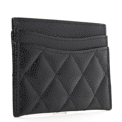 Chanel Caviar Quilted Card Holder Black 3 of 8