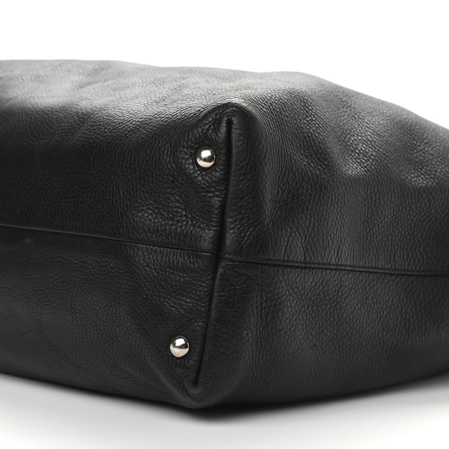 Calfskin Medium Icon Bit Tote Black