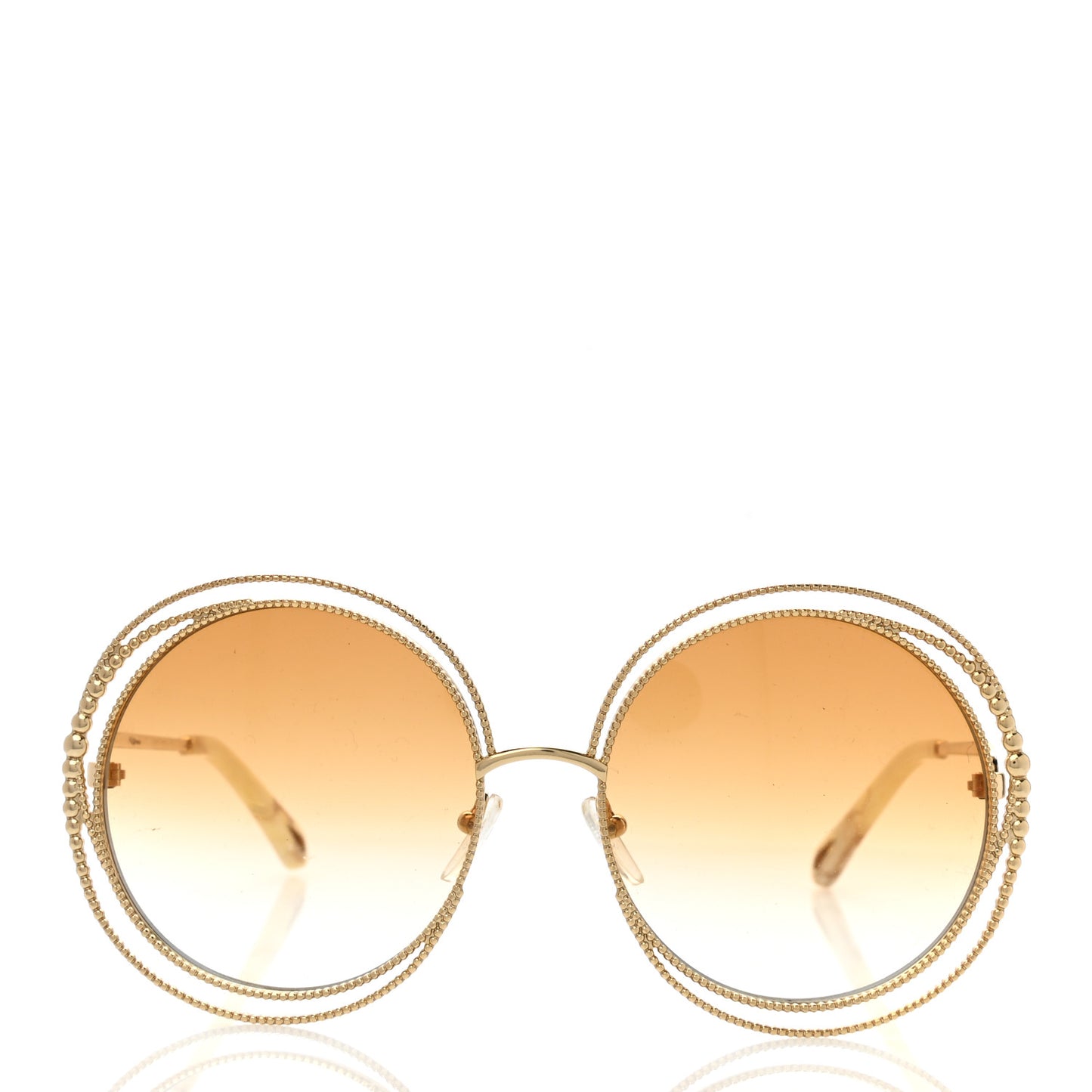 Oversized Round Carlina Oversized Round Sunglasses CE114SC Gold