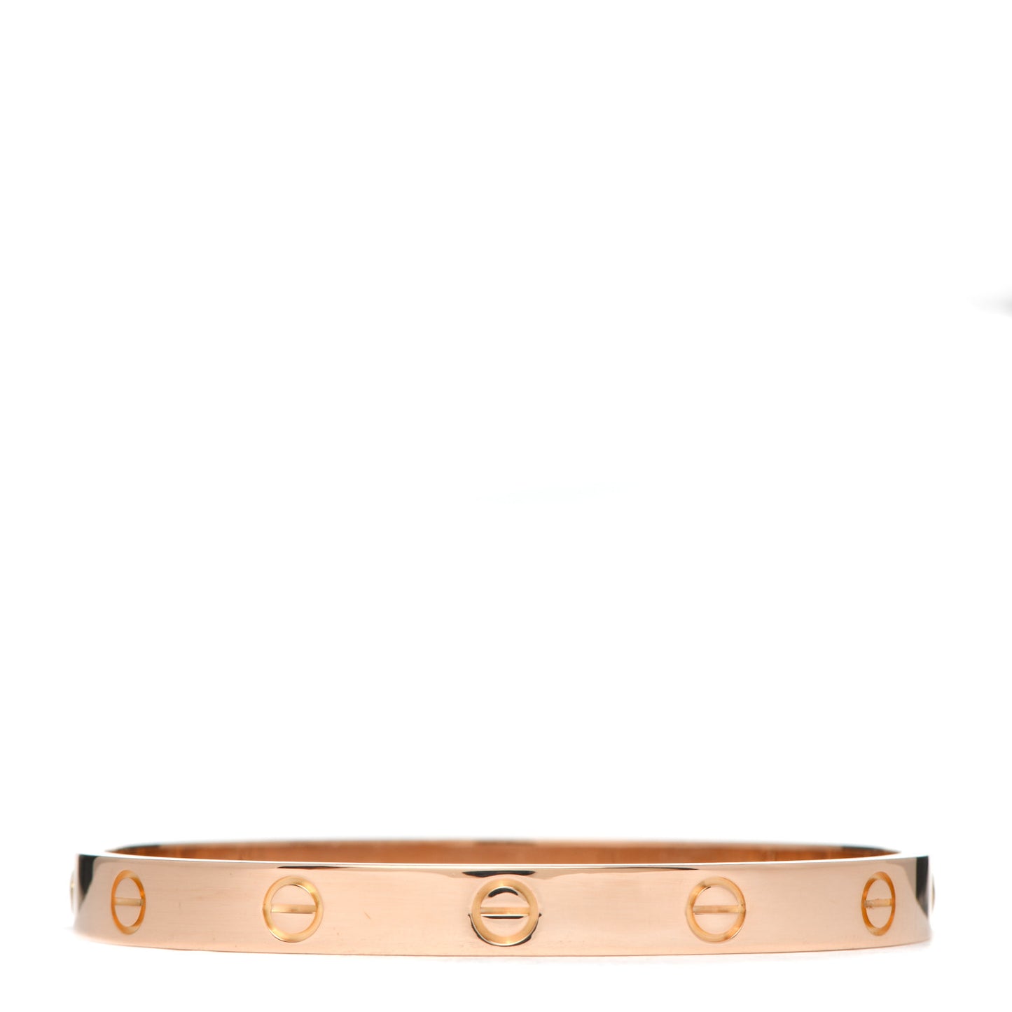 18K Pink Gold LOVE Bracelet 17