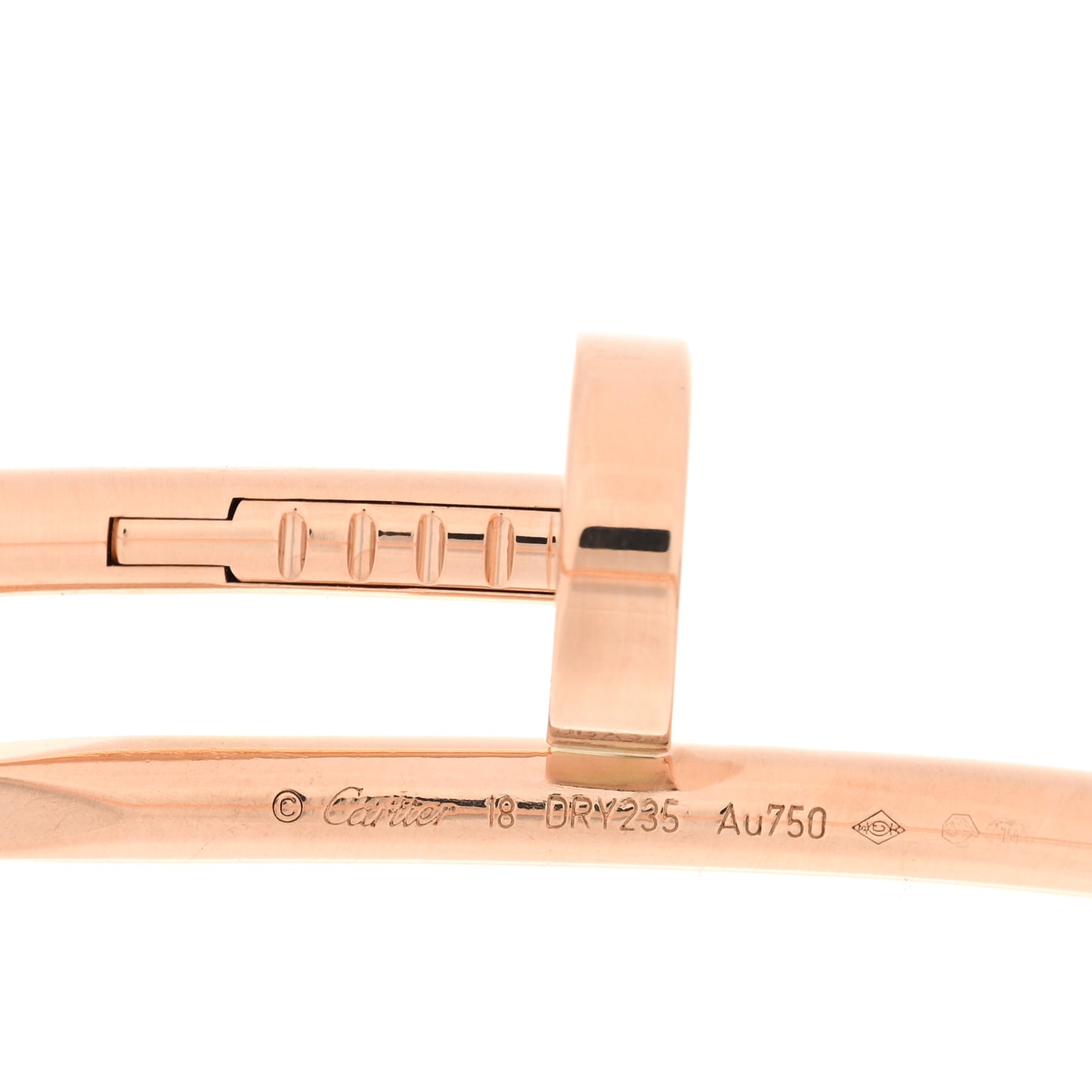 18K Pink Gold Juste Un Clou Bracelet 18