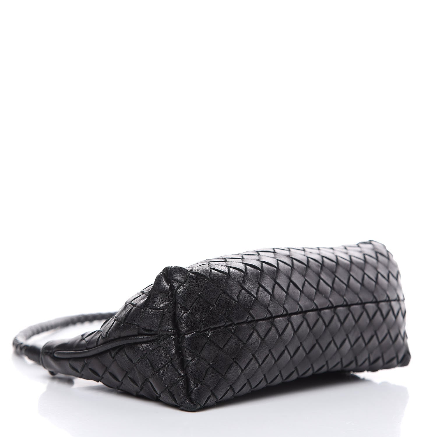 Bottega Veneta Nappa Intrecciato Mini Shoulder Bag Black 4 of 13