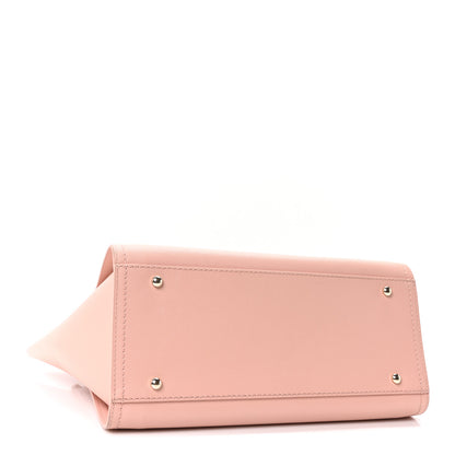 Chanel Caviar Small Studded Deauville Tote Light Pink 4 of 11
