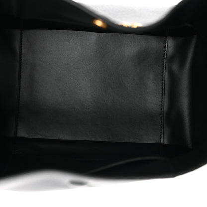 Christian Dior Calfskin Medium Signature Bucket Bag Black 5 of 10