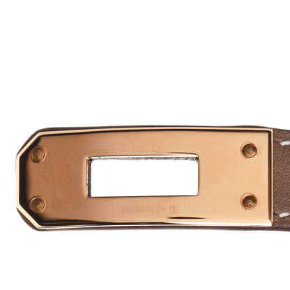 Hermes Swift Kelly Double Tour Bracelet S Etoupe 4 of 8