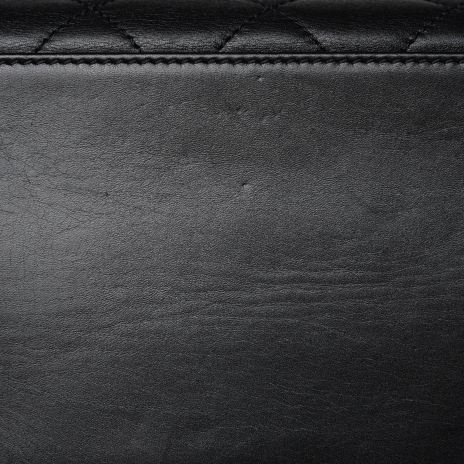 Chanel Calfskin Quilted CC Shopping Tote Black 11 of 16