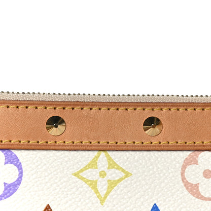 Louis Vuitton Monogram Multicolor Pochette Accessories White 4 of 10