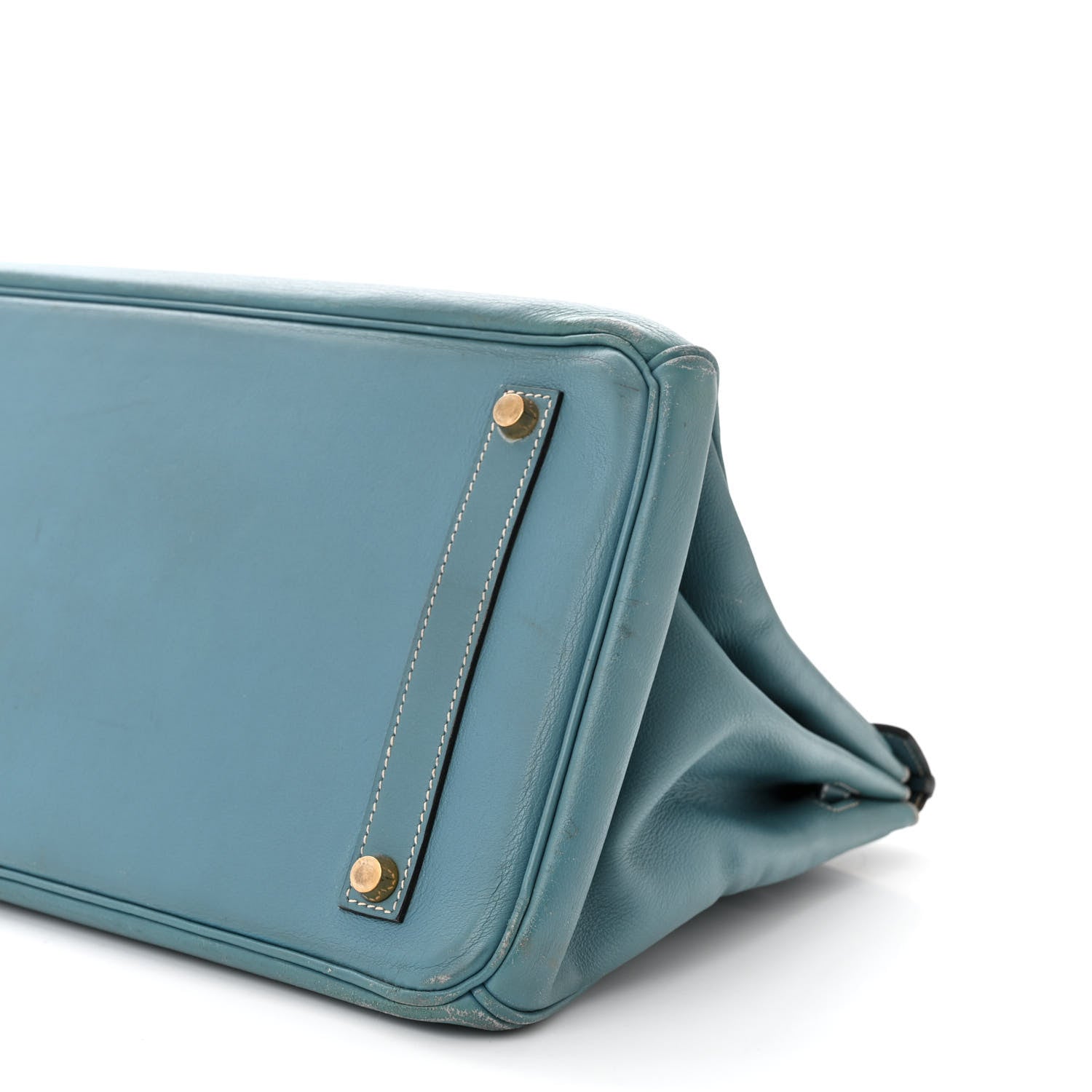 Hermes Gulliver Birkin 35 Blue Jean 10 of 17