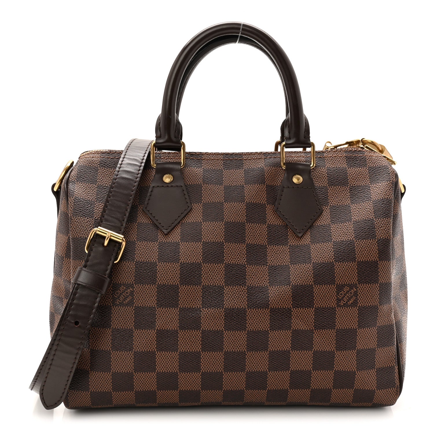 Louis Vuitton Damier Ebene Speedy Bandouliere 25 1 of 11