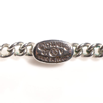 Chanel Enamel CC Necklace White 5 of 6