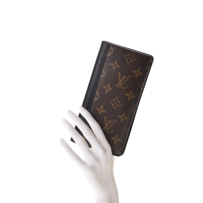 Louis Vuitton Monogram Macassar Tanon Wallet 2 of 9