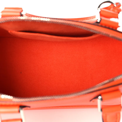 Louis Vuitton Epi Jacquard Alma BB Orange 5 of 10