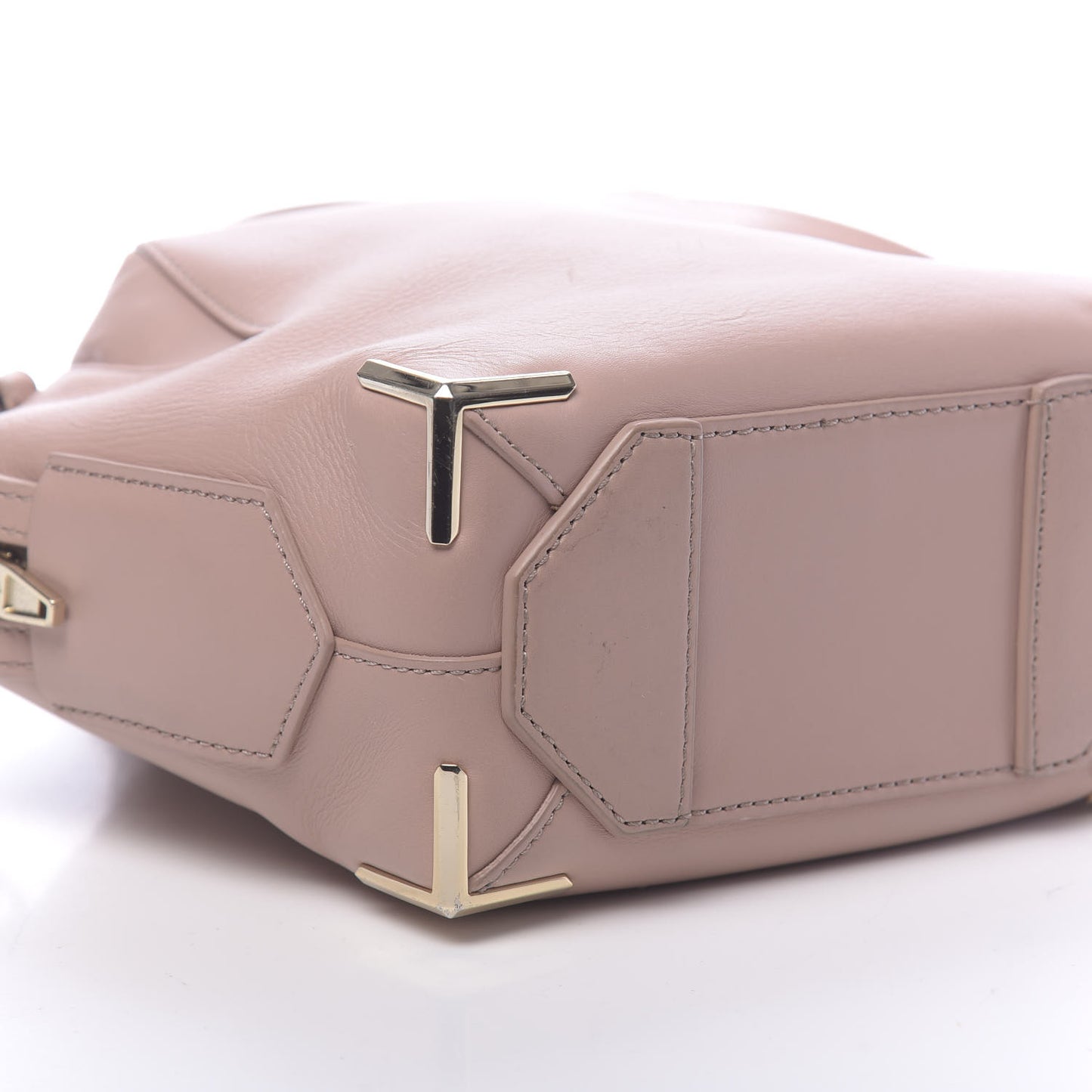 Calfskin Mini Emile Blush Gold Hardware
