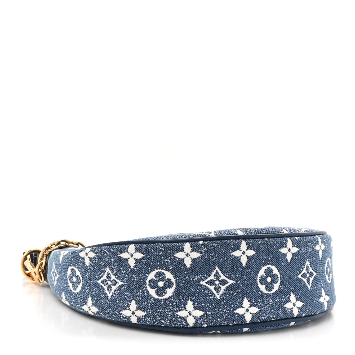 Louis Vuitton Monogram Jacquard Denim Loop Bleu 4 of 9