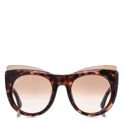 Gucci Cat Eye Sunglasses GG 3781/S Tortoise 2 of 10
