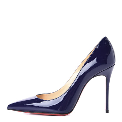Christian Louboutin Patent Decollete 554 100 Pumps 35 Purple Pop 1 of 9