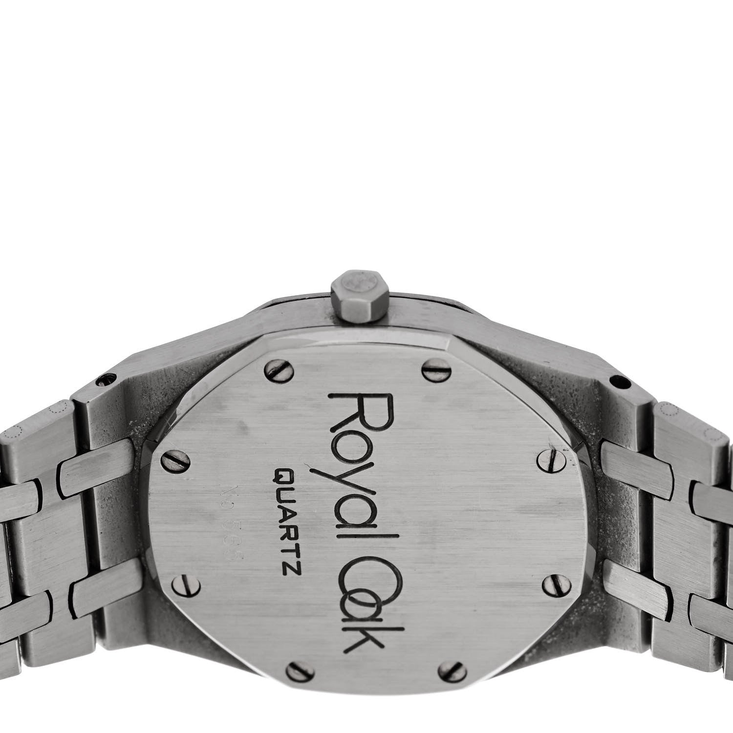 Audemars Piguet Stainless Steel 36mm Royal Oak Quartz Watch Black 56023ST 4 of 5
