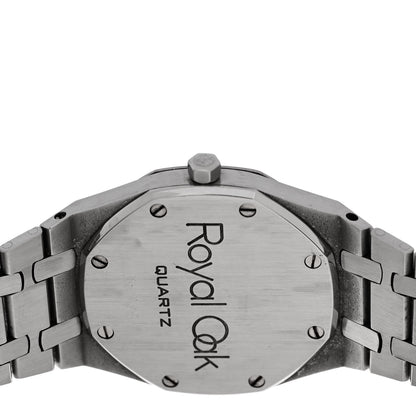 Audemars Piguet Stainless Steel 36mm Royal Oak Quartz Watch Black 56023ST 4 of 5