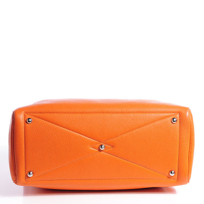 Hermes Taurillon Clemence Victoria II 35 Orange 19 of 24