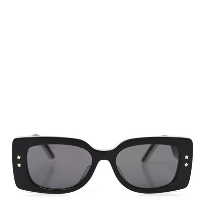 Christian Dior Diorpacific S1U Square Sunglasses Black White 2 of 8