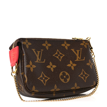 Louis Vuitton Monogram 2021 Christmas Animation London Mini Pochette Accessories Red 2 of 7