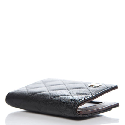 Chanel Caviar Quilted Card Holder Wallet Black 4 of 8
