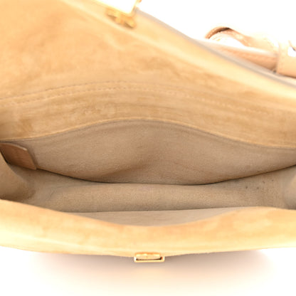 Chloe Calfskin Mini Georgia Crossbody Bag Beige 5 of 17