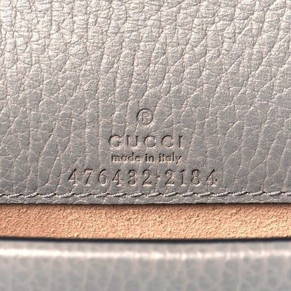 Gucci Dollar Calfskin Crystal Super Mini Dionysus Shoulder Bag Dusty Grey Black Diamond 6 of 9