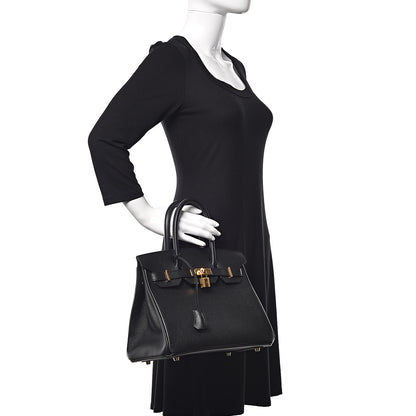 Hermes Epsom Birkin 30 Black 2 of 35