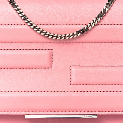 Fendi Vitello Flamingo Tube Wallet on Chain Pink 8 of 11