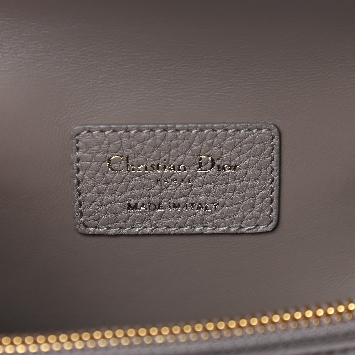 Christian Dior Grained Calfskin Medium St. Honore Tote 6 of 8
