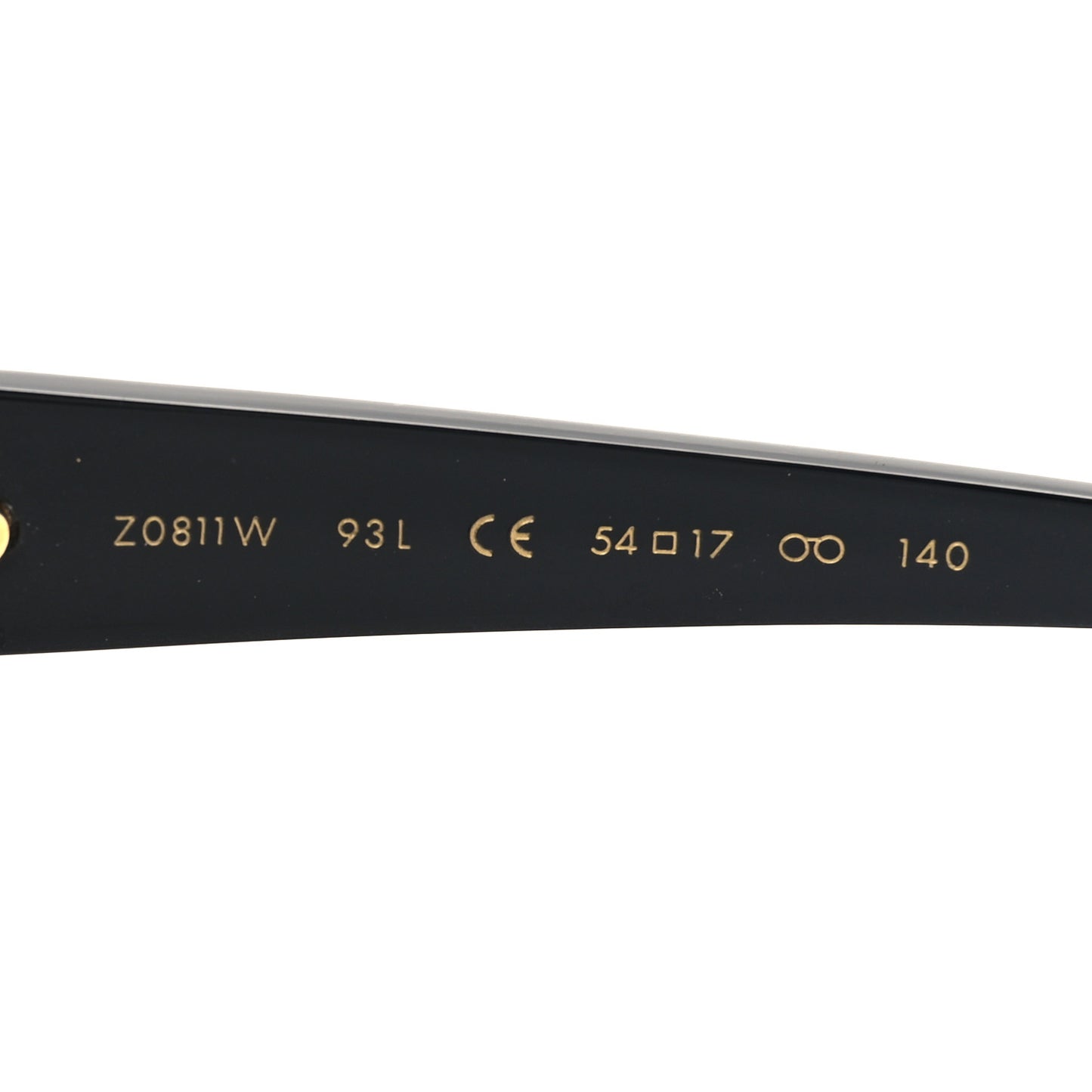 Acetate Melina Sunglasses Z0811W Black