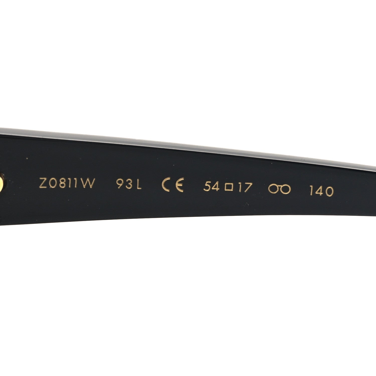 Louis Vuitton Acetate Melina Sunglasses Z0811W Black 6 of 6