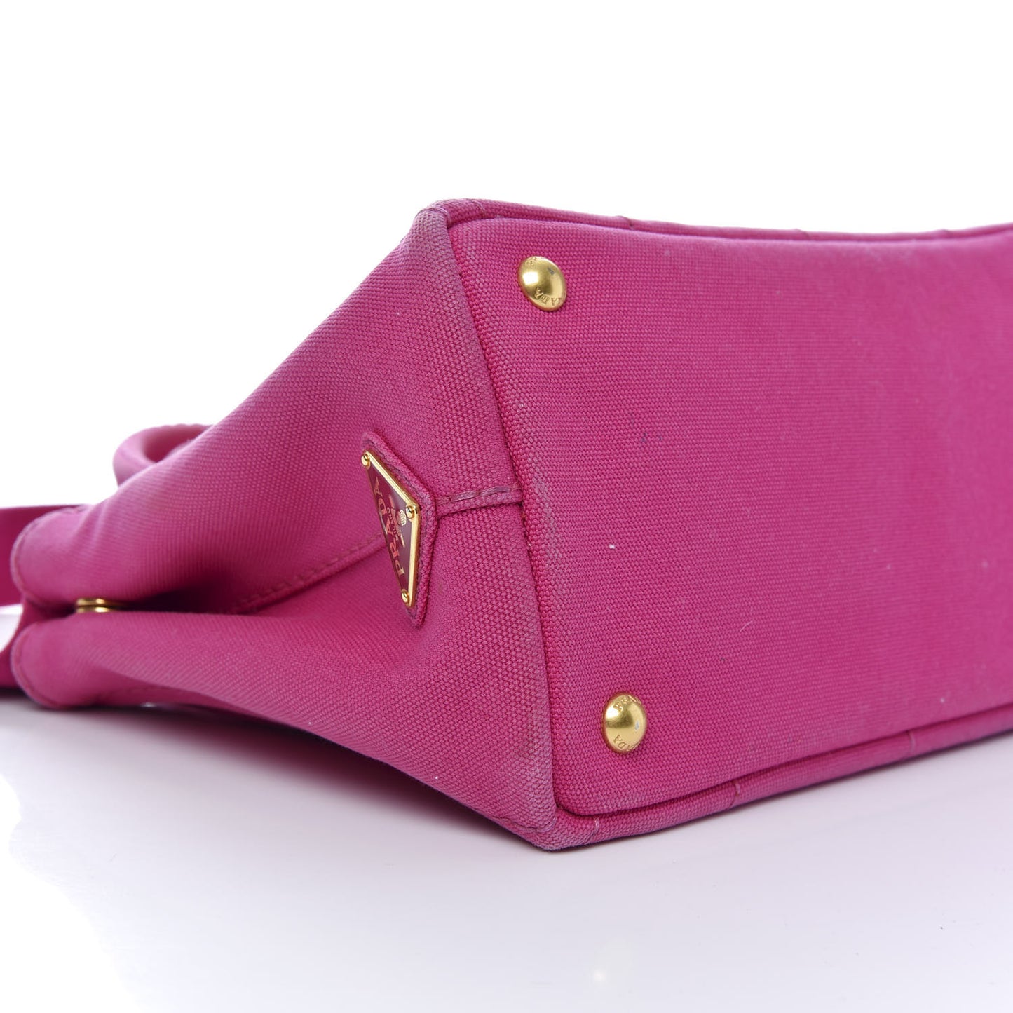 Canapa Small Logo Tote Fuxia