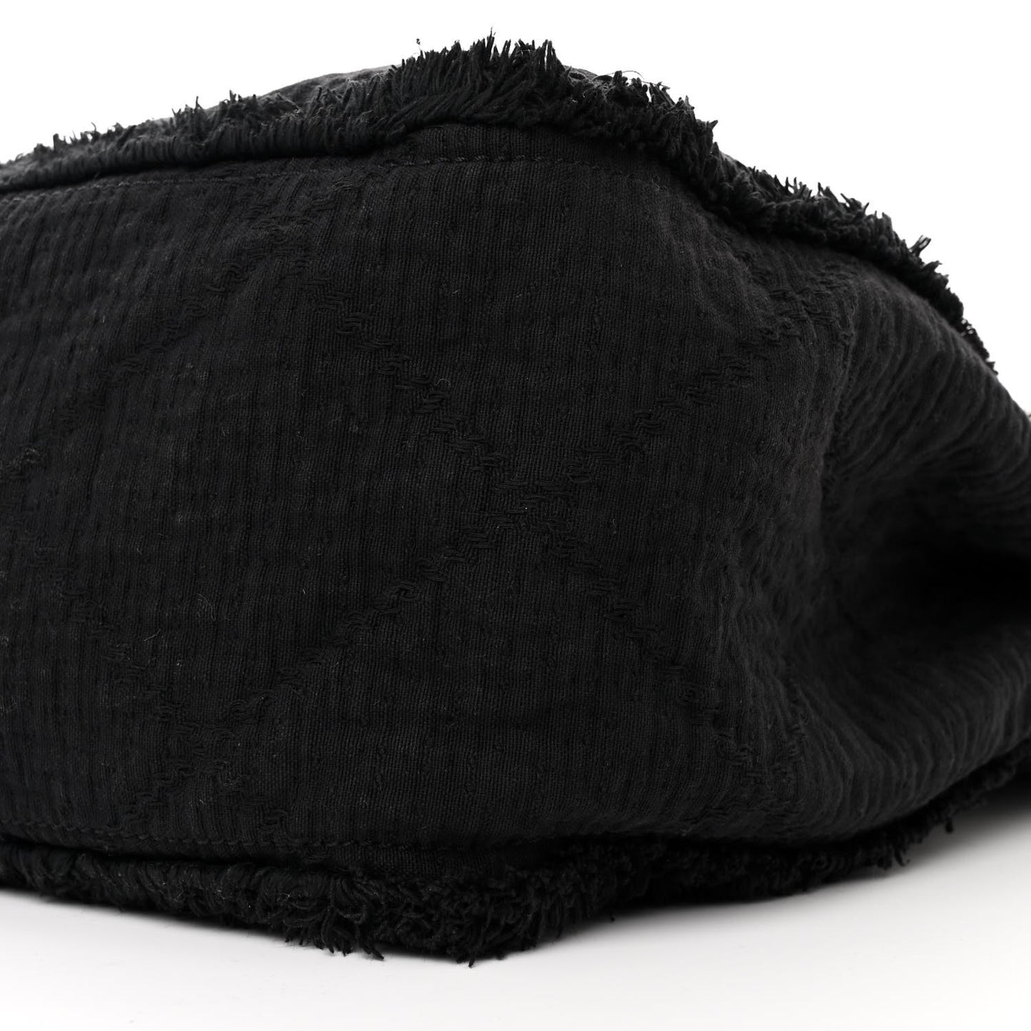 Canvas Extra Large Double Face Shopping Tote Black