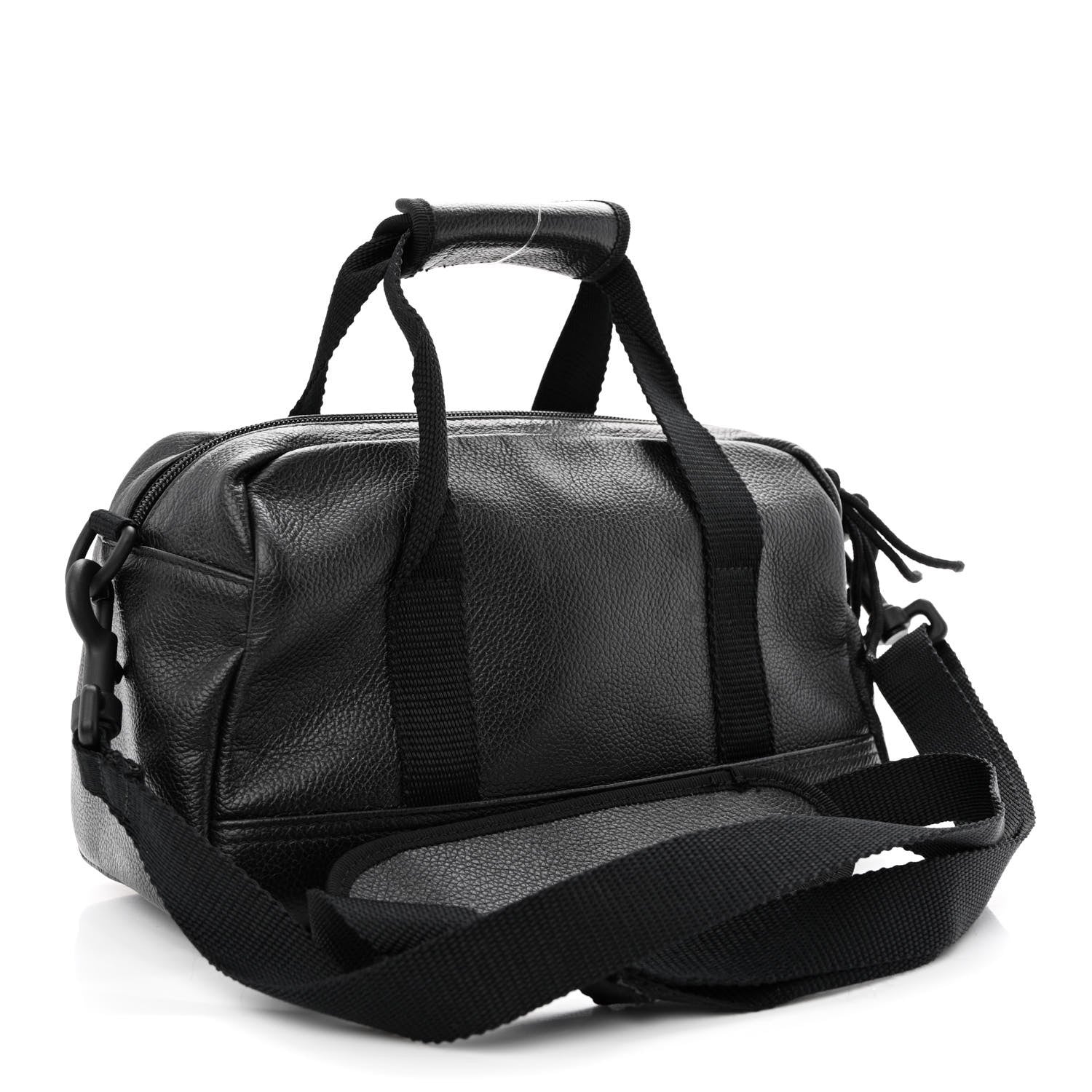 Balenciaga Calfskin Mens Explorer Small Duffle Bag Black 3 of 11