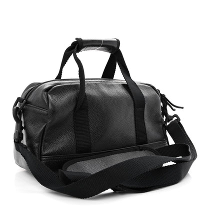 Balenciaga Calfskin Mens Explorer Small Duffle Bag Black 3 of 11